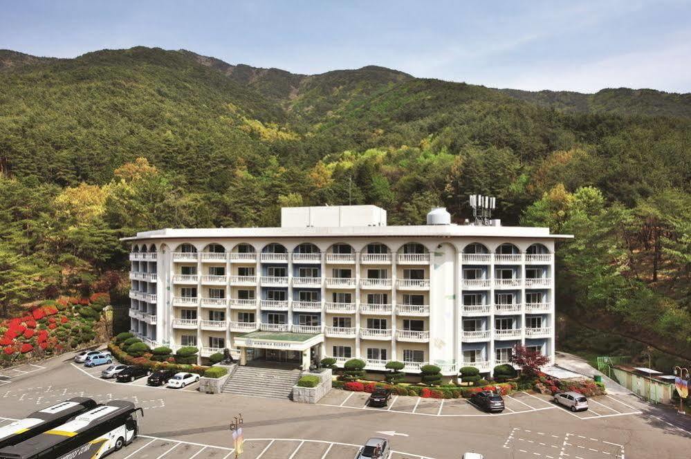 Hanwha Resort Jirisan Gurye Bagian luar foto